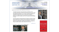 Desktop Screenshot of innervisionspsychological.com